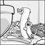 Аватар Кот играет с туалетной бумагой