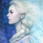 Аватар Профиль Эльза / Elsa из мультика Frozen / Холодное сердце