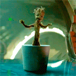 Аватар Танцующий в горшке Грут, момент из фильма Стражи Галактики / Guardians of the Galaxy