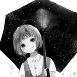Аватар Девушка под зонтиком