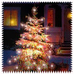 Аватар Светящаяся новогодняя елка
