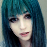 Аватар Девушка с синими волосами. Rachael Fae